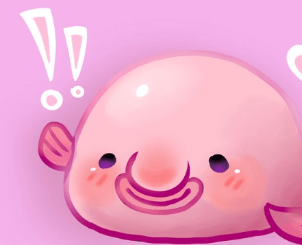 Cute:1effnscoips= Blobfish